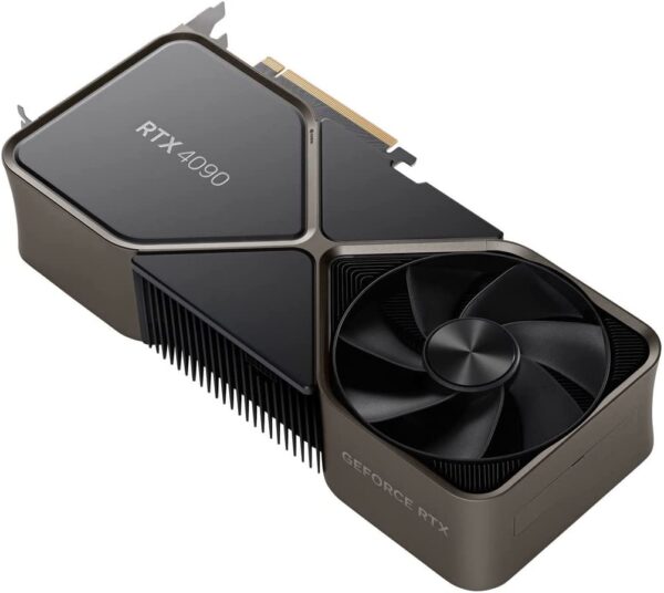 NVIDIA GeForce RTX 4090 Founders Edition Graphics Card 24GB GDDR6X - Titanium and Black - Image 4