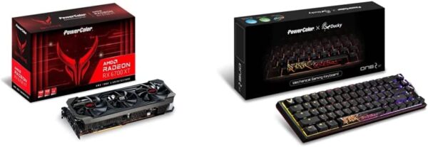 PowerColor Red Devil AMD Radeon RX 6700 XT Gaming Graphics Card with 12GB GDDR6 Memory, Powered by AMD RDNA 2, Raytracing, PCI Express 4.0, HDMI 2.1, AMD Infinity Cache - Image 3