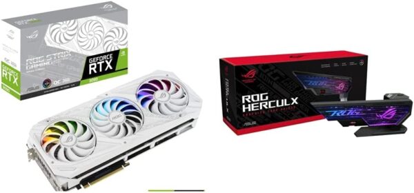 ASUS ROG STRIX NVIDIA GeForce RTX™ 3090 White OC Edition Gaming Graphics Card - Image 17