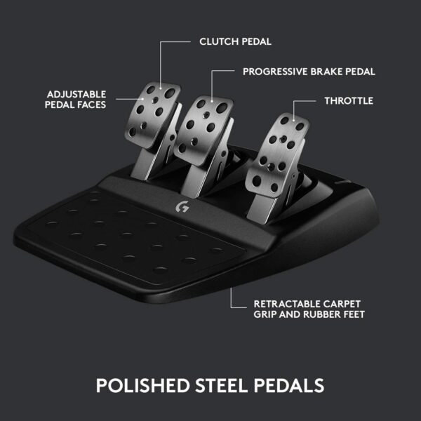 Logitech G923 Racing Wheel and Pedals for Xbox X|S, Xbox One and PC - Image 23