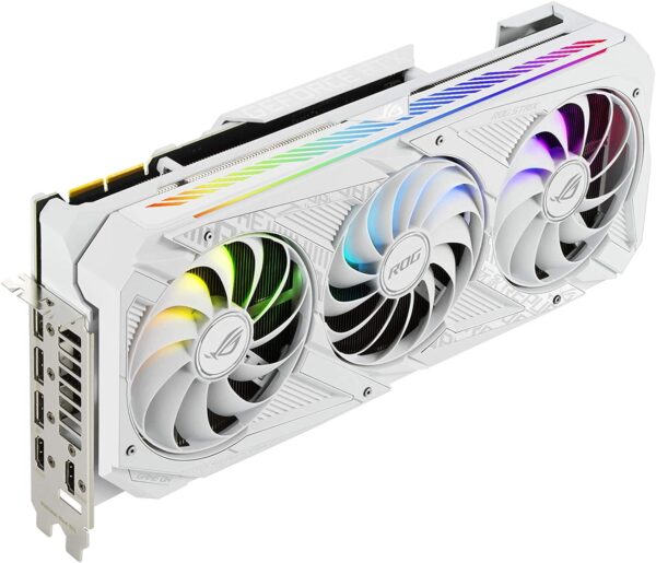ASUS ROG STRIX NVIDIA GeForce RTX™ 3090 White OC Edition Gaming Graphics Card - Image 7