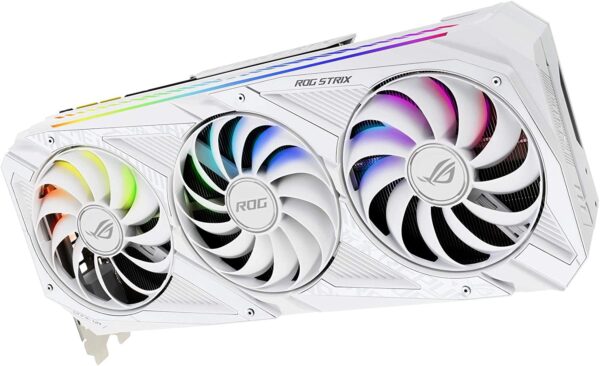 ASUS ROG STRIX NVIDIA GeForce RTX™ 3090 White OC Edition Gaming Graphics Card - Image 14