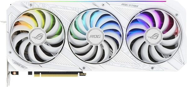 ASUS ROG STRIX NVIDIA GeForce RTX™ 3090 White OC Edition Gaming Graphics Card - Image 2