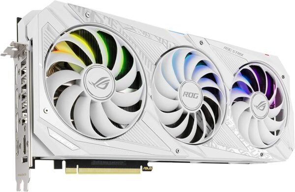ASUS ROG STRIX NVIDIA GeForce RTX™ 3090 White OC Edition Gaming Graphics Card - Image 9