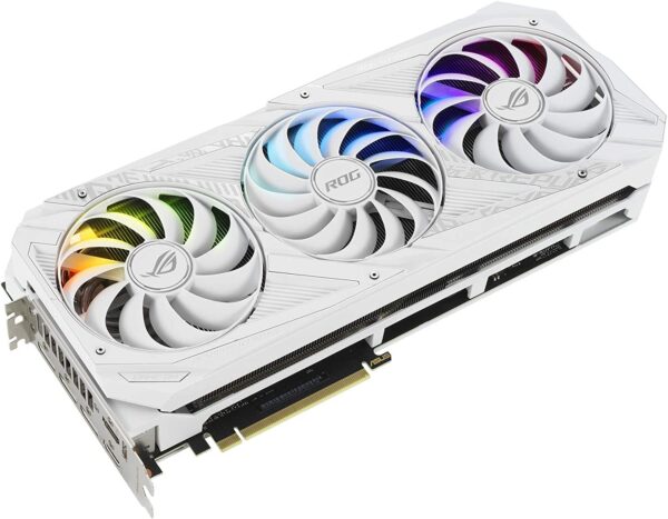 ASUS ROG STRIX NVIDIA GeForce RTX™ 3090 White OC Edition Gaming Graphics Card - Image 3
