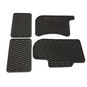 Vintageclothstore All-Weather Rubber Floor Mats for 2002-2007 Impreza/WRX/STI